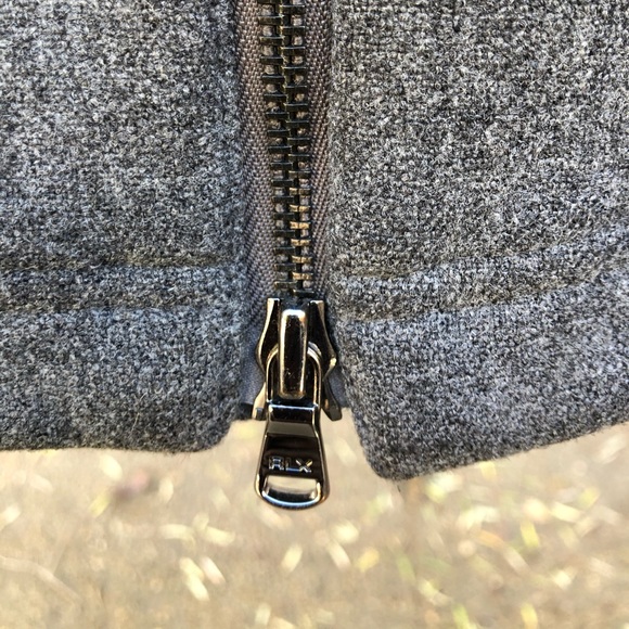 NW RLX Ralph Lauren Woolen Motorcycle Jacket Sz L - Picture 6 of 16